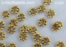 Gold Daisy Spacer 